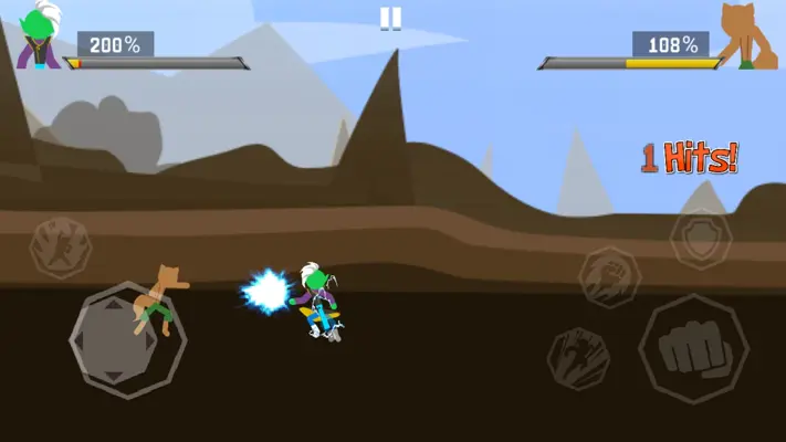 Stick Shadow War Fight android App screenshot 7